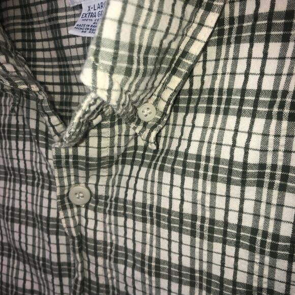 Arizona Jeans Co. Button Up Adult XL Multicolor Mens Short Sleeve Cotton Shirt - Picture 9 of 10